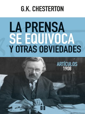 cover image of La prensa se equivoca y otras obviedades